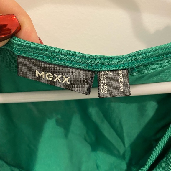 Green Amex shirt/dress size small - Picture 2 of 3